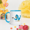 My Cup of Happiness – Huggybird Mok gekleurde binnenkant - Afbeelding 8