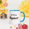 My Cup of Happiness – Huggybird Mok gekleurde binnenkant - Afbeelding 9