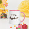 My Cup of Happiness – Huggybird Mok gekleurde binnenkant - Afbeelding 12